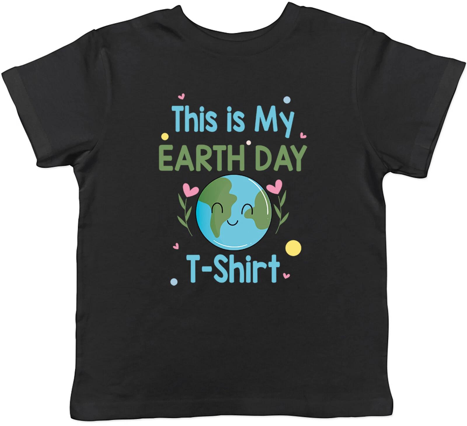 Earth Day Kids T-Shirt This Is My Earth Day T-Shirt Childrens Boys Girls Gift 100