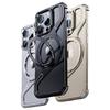 Z-Type Magnetic Metal iPhone 15 Pro Case: Drop-Proof & Heat-Dissipating