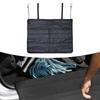 For Sedans For Trucks Pet Cargo Cover Foldable Pet Mat For Pet Travel Black 600D Oxford Cloth Easy Tallation