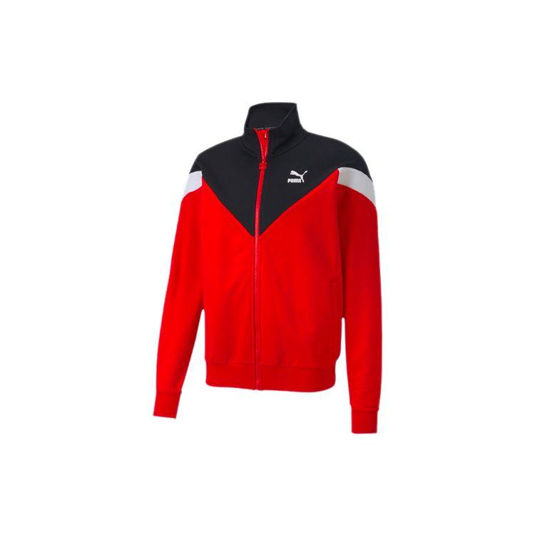 

Puma Velvet Warm-Up Stand Collar Jacket Men Jackets Red 595925-11 L