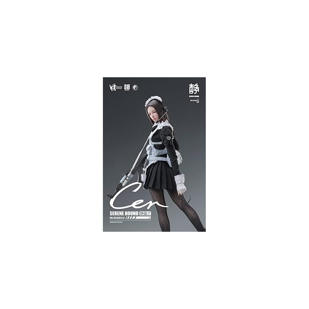 I8TOYS SERENE HOUND Series 501S614 C Cerberus Maid Corps Cell 1/6 Scale PVC & Silicone & Metal Painted Movable Figure