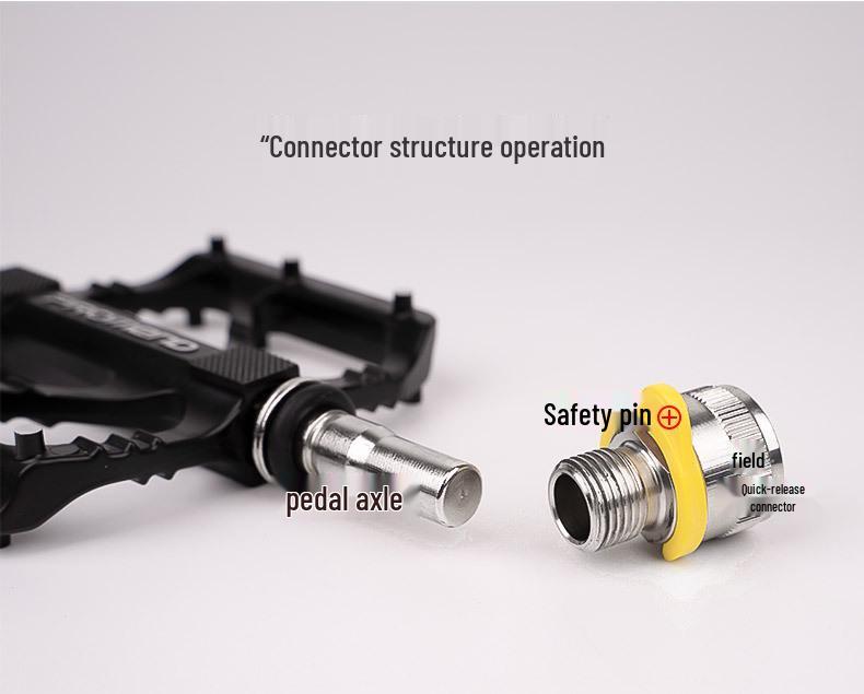 R27 Quick Release Aluminum Alloy Folding Bike Pedals