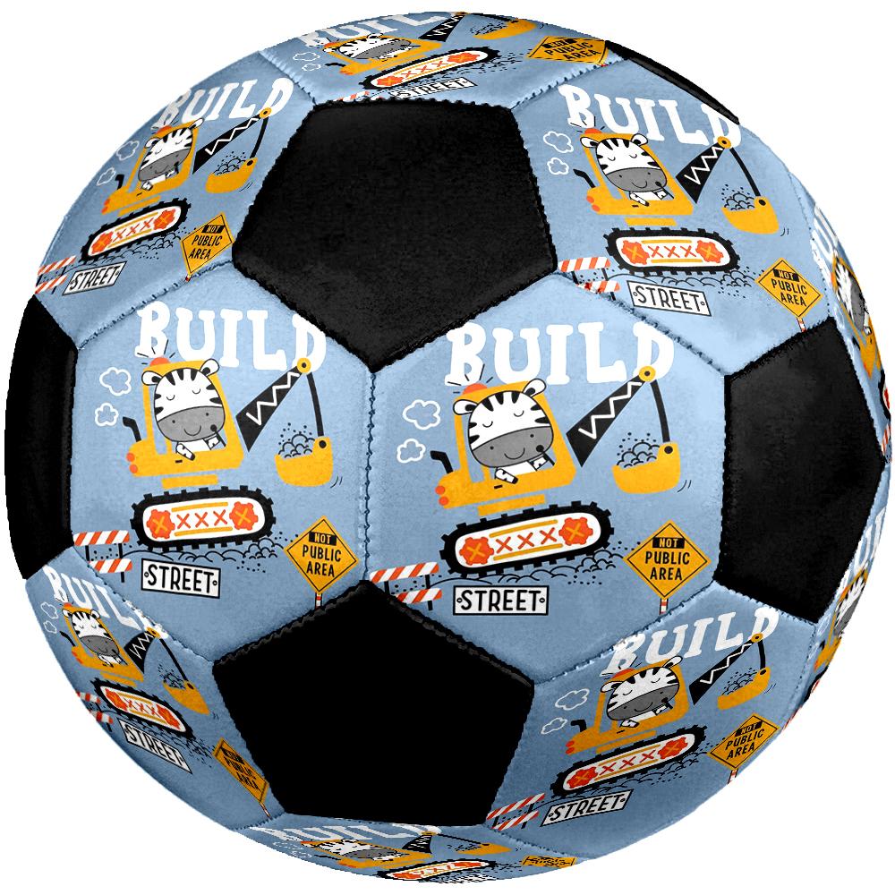 Excavator Theme Size 5 Soccer Ball, Suitable for Both Indoor and Outdoor Matches, a Gift Suitable for Everyone.