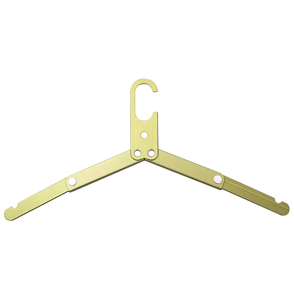 Multifunction Folding Aluminum Alloy Travel Hanger Portable Coat Hanger Clothes Hanger Travel Clothes Hanger for Outdoor