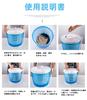 Generic Product Manual Washing Machine Hand Crank Washing Machine No Power Supply Required Easy Dehydration Outdoor No Electricity Required Portable