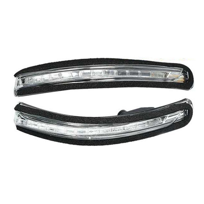 Car Rearview Mirror LED Turn Signal Light Mirror Indicator Lamp Flashing Light For KIA Rio 12-16 87624-1W000 87614-1W000