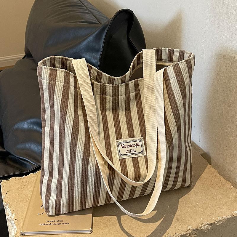 High School Students Canvas Bag Female Commuter Tote Bag Female Ins Japanese Girl Single Shoulder Handbag Female