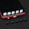 Cap for Huawei Xiaomi Phone Dustplug Black 50Pcs Type-C Dust Plug USB Charging Port Protector Silicone Anti Dust Plug Cover