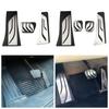 Accelerator Gas Brake Footrest Cover LHD Stainless Steel Car Pedal for BMW X5 X6 F15 F16 E70 E71 E72 2008 - 2018 Accessories