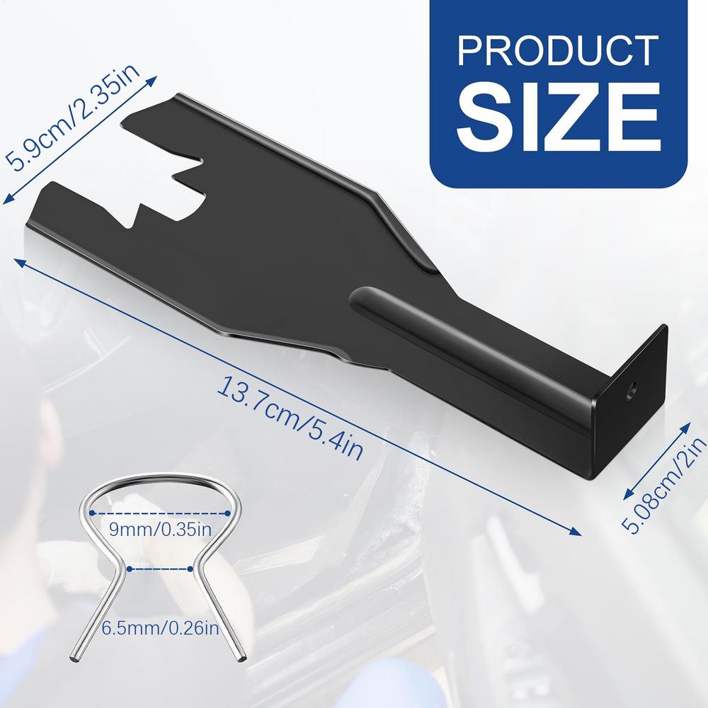 Универсальный инструмент для снятия ручки стеклоподъемника Многофункциональный инструмент для снятия ручки стеклоподъемника Замена фиксатора внутренней панели двери автомобиля 76980