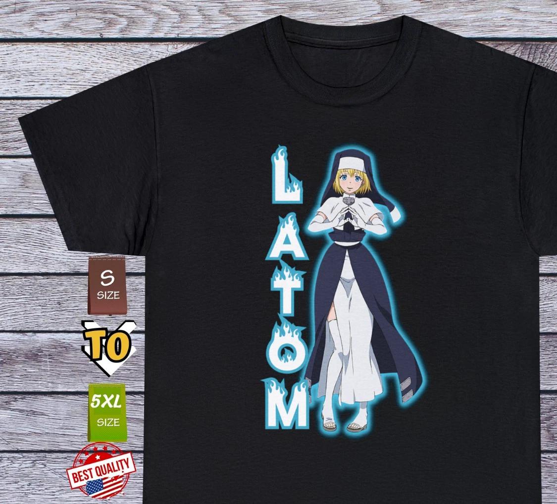 Iris T Shirt Anime Clothing Fire Force Otaku Kawaii Waifu Material Tee Manga S