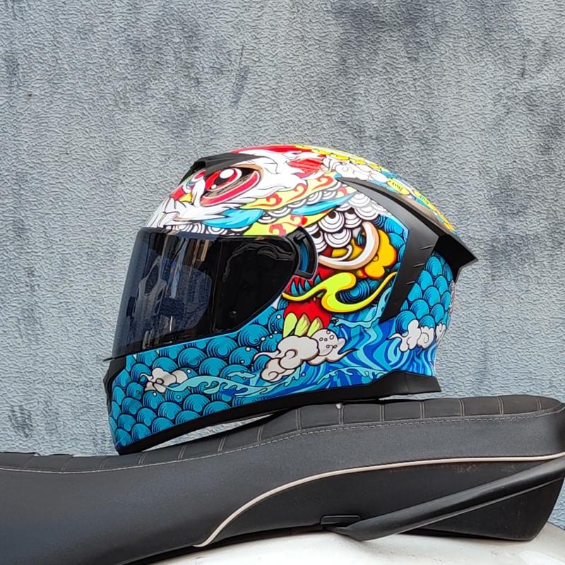 LVS full face helmet Casco Moto Capacete motorcycle helmet racing kask Casque Moto full face Kask downhill DOT