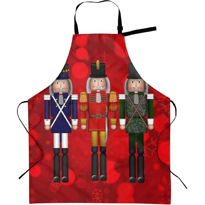 Funny Bbq Adjustable Apron For Women Men Birthday Gifts Grilling Cooking Master Chef Bib 2 Pockets Black12