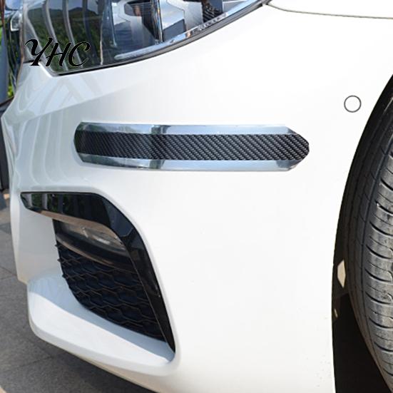 Pannello Rivestimento Striscia Adesiva Resistente all'Usura Texture Fibra di Carbonio Forte Adesività Antiscivolo Resistente ai Graffi Colore Duraturo Esterno Portiera Auto
