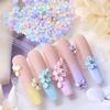 150pcs 3D Nail Art Charm Decoration Nail Rhinestones Acrylic Petals Nail Art Decorations Kit for DIY Nail Accessories