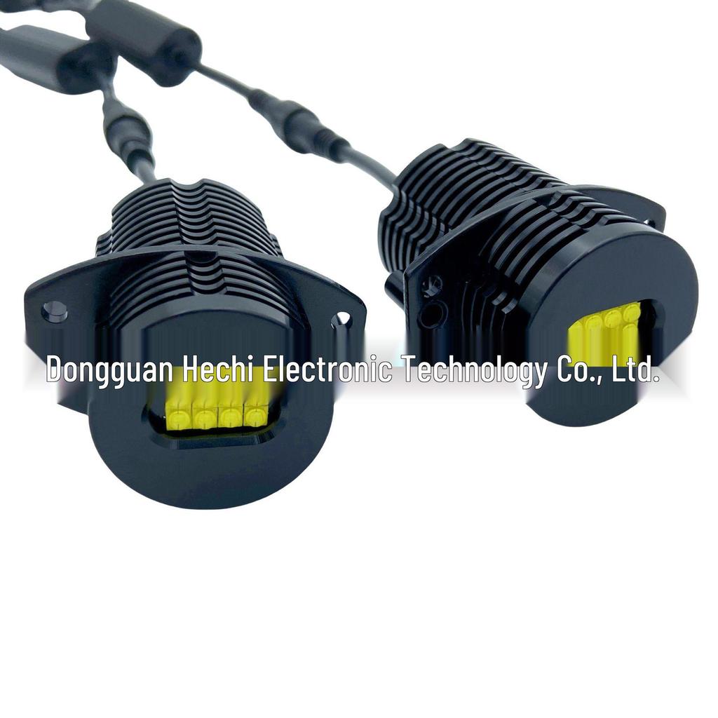 80W High-Power Angel Eyes LED Daytime Running Lights for E90/E91.