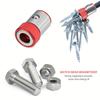 6,35 mm Universal-Magnetring, Legierung, Magnetring, Schraubendreherbit, Korrosionsschutz, starker Magnetisierer, Bohrer, Magnetring-Werkzeug