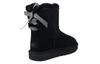 UGG Mini Continuity Bow Fleece Lined Black Women's 1110705-BLK