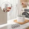 New 12/24/36-Piece Plastic Clothes Pins With Storage Basket Laundry Hanging Pegs For Socks Underwear Household Organization