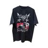 Mayhem Grand Declaration Of War T-Shirt Black Metal Band T-Shirt Vintage Stil T Unisex T-Shirt