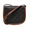 Celine Borsa a tracolla Monogram Flap Mini da donna Marrone 196702BZJ-04LU