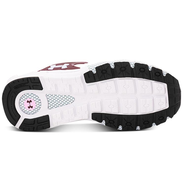 Under Armour Hovr Mega Mvmnt Nm Sports Shoes White/Grey/Red Women's 3023873-107