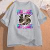 Women Cotton Tshirt Even Baddies Get Saddies Raccoon Funny Oddly Specific Meme Graphic Printed T Shirt Unisex Cotton Tees
