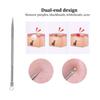 Tweezers Blackhead Remover Kit Stainless Steel Hair Ance Removal Pimple Popper Tool Set