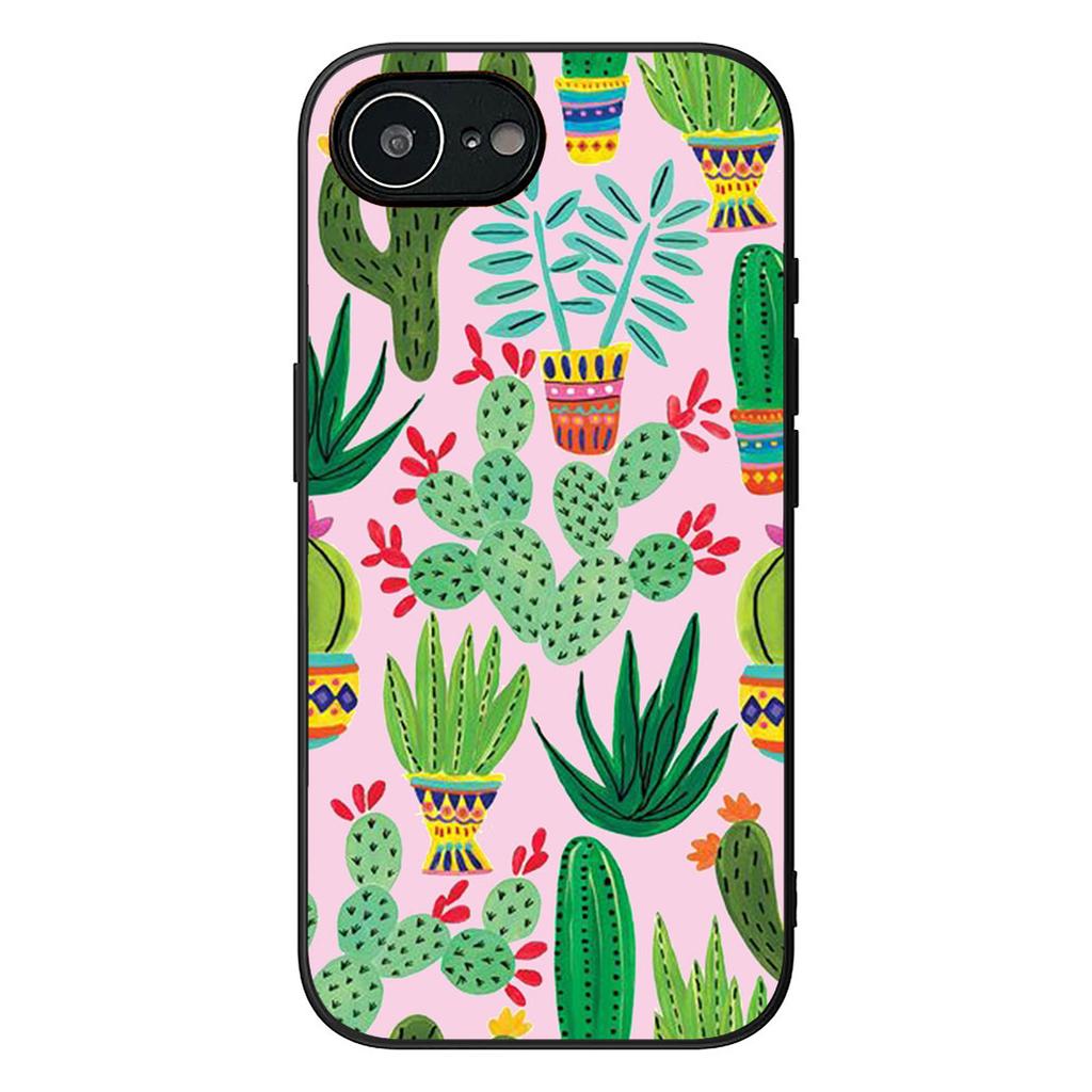 Cactus Wallpaper Phone Cover for Samsung Galaxy S25 Edge S24 S23 FE Plus Ultra A16 A15 A55 A57 5G Protective Case