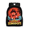 Zaino Shadow Milk Cookie Run Kingdom per Uomo Donna Casual Studente Lavoro Daypack Carino Cartone Animato Anime Laptop Borse in Tela Durevole