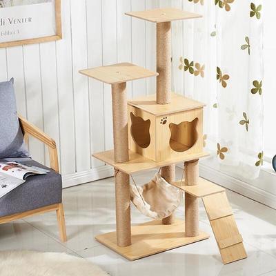 JINGRUIXIANG Multi-Level Cat Tree with Space Capsule