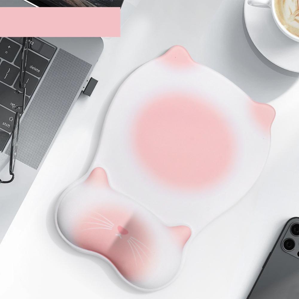 Ergonomic Hand Support Mouse Mat Cute Cat Gaming Mousepad Creative Wrist Rest Mouse Pad Gifts