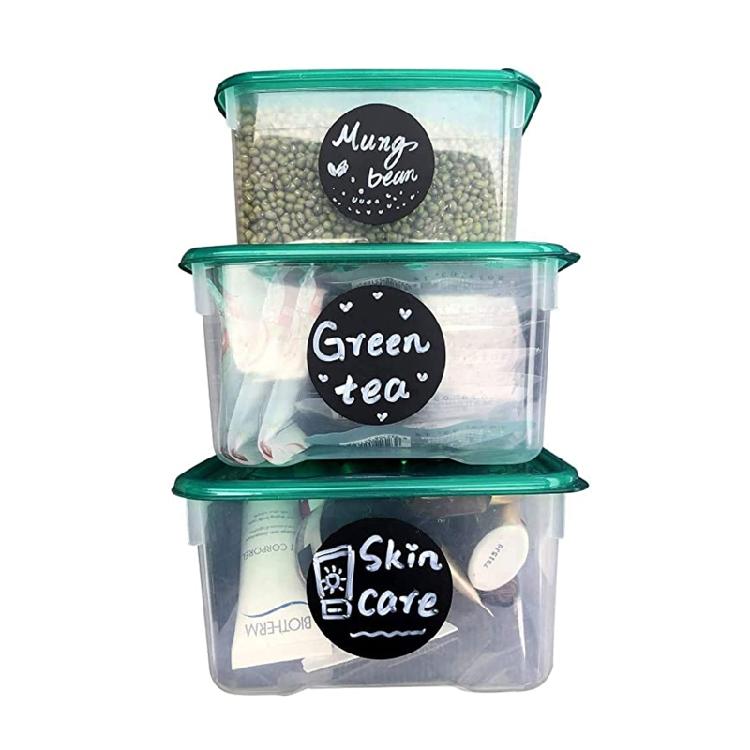 180pcs Preprinted Spice Jar Sticker Labels Water Resistant Write-On Reusable