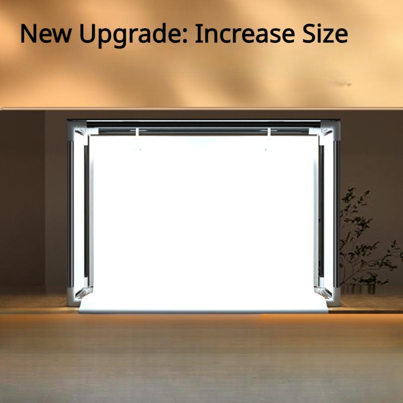 Lumină LED Mică de Umplere cu Dimensiuni Multiple Cutie Specială de Fundal pentru Fotografie de Studio Echipament de Iluminat Profesional Pliabil Portabil Simplu