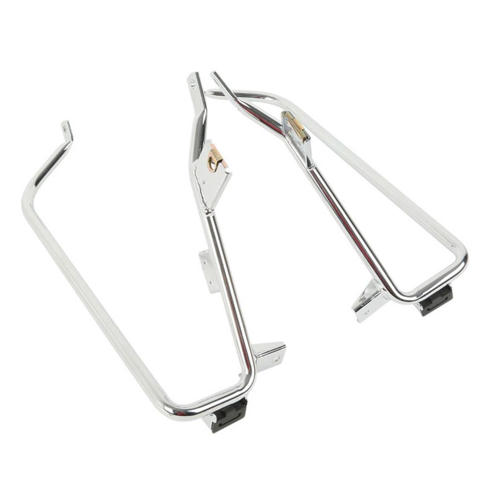 Motorcycle Saddlebag Support Brackets For Harley Touring Road King Road Glide Street Glide 2009-2013