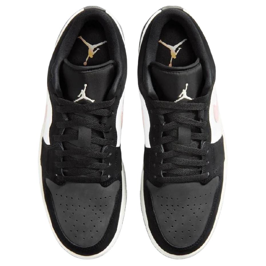 Air Jordan 1 Low SE Black Iced Carmine Iron Grey Men Sneakers Iced-Carmine-Iron-Grey II3788-003