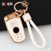 Tpu Car Key Case Cover Shell For Bmw E90 E60 E70 E87 3 5 6 Series M3 M5 X1 X5 X6 Z4 E71 E72 E88 E89 E91 E92 Keychain Accessories