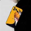 anime bleach   for iPhone 15 16 14 Plus 13 12 11 17 Pro Max 17 Air Black Soft Phone Cover