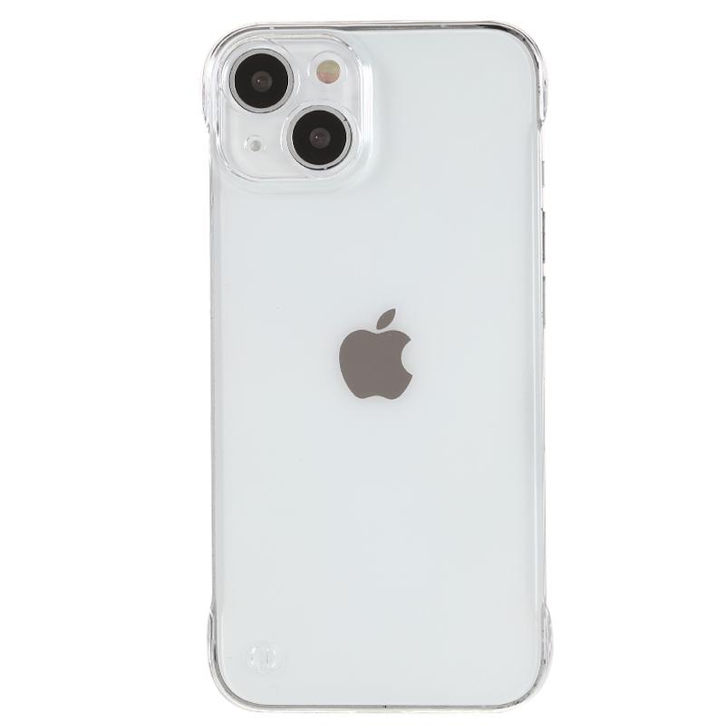 

Frameless Phone Case for iPhone 13,Anti-scratch Transparent Hard PC Protective Phone Cover A