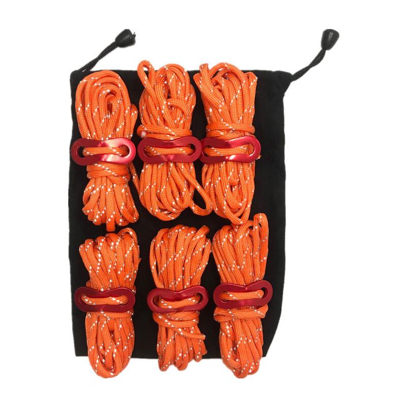 Reflective 7-Core Paracord with Wind Rope Buckle