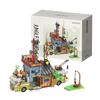 Record Shop Block Mini Building Set for Children Boys Gift Cat Toy Mirco Brick Particle Building Blocks Desktop Model for Adult