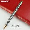 STONEGO Fashion Wallet Pen Short Paragraph Gift Travel Pocket Pen Mini Pocket Short Clip Metal RollerBall Pen Travel Pocket Pen