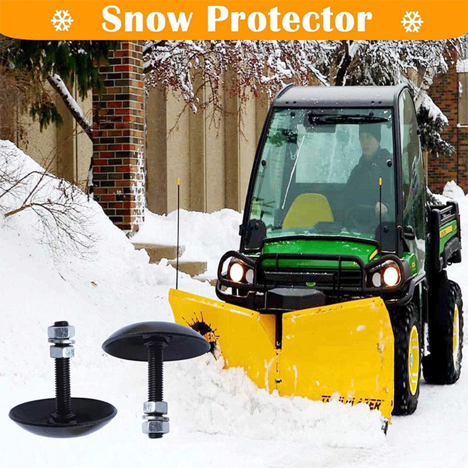 

For Compatible Heavy Duty Shoes Snow Plow For Polaris ATV/UTV 2873423 One Size чорний