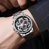 Cross-Border Quartz Steel Men's Watch with Calendar and Versatile Dial