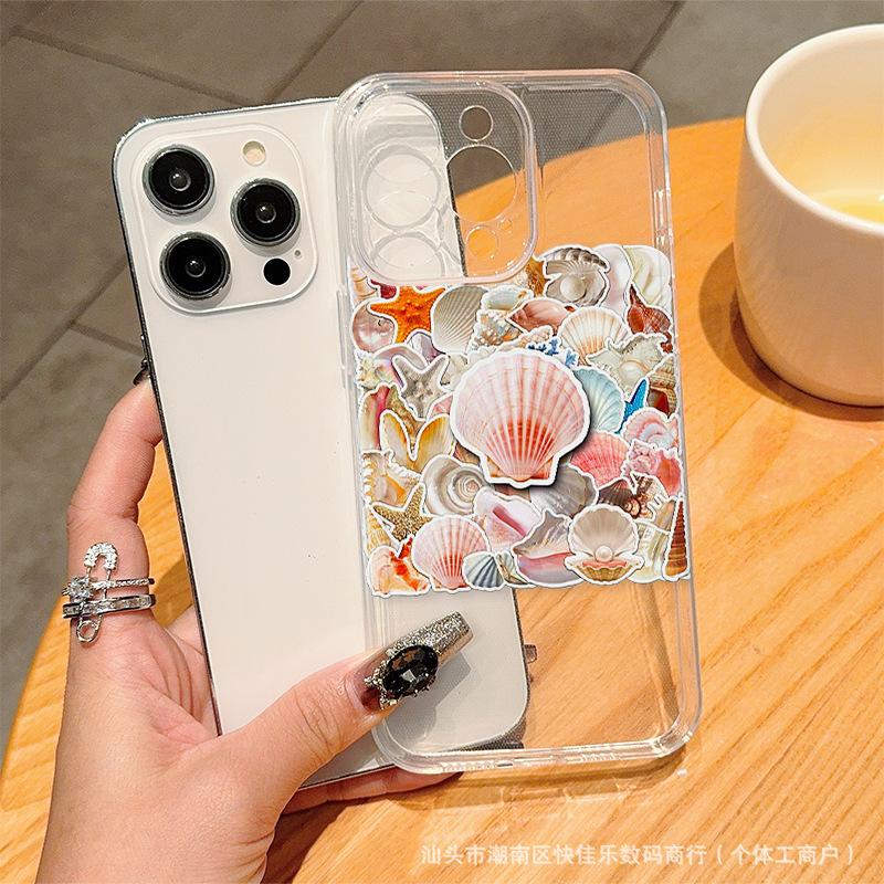 Marine Shell Pearl for iPhone Case 11 Apple 12/13/14/15/16ProMax Phone Case
