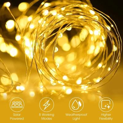 LED Christmas Decoration Light String New Year Party Atmosphere Decoration Light Outdoor Waterproof Garden Fairy Light