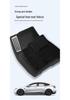Eco-Friendly TPE Floor Mats for '23 Tesla Model 3 (Refreshed), Injection Molded Pedal Style.