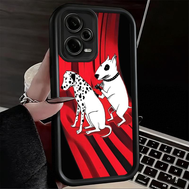 Phone Case for Xiaomi Redmi Note 15 14 13 Pro Plus Bull Terrier Dog Cute Puppies Shell 12S 11 11S 11T 5G 14S Soft Silicone Funda