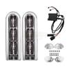 Motorcycle LED Inserts Saddlebag Filler Support Taillight Running Light For Harley Touring Road Electra Glide CVO Limited 14-Up