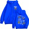 Rocky Amaze Projesi Hail Mary Kitabından İlham Alan Komik Fermuarlı Kapüşonlu Sweatshirtler Erkek Kadın Moda Kapüşonlular Montlar Ceket